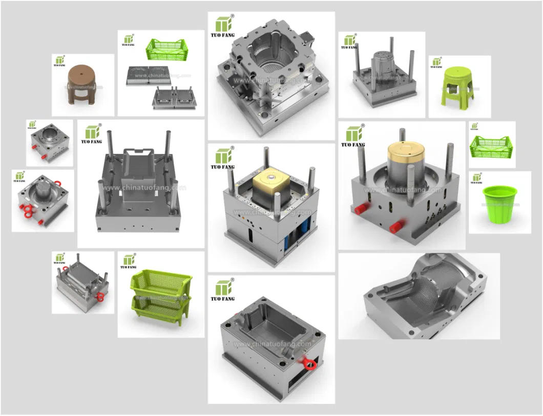 Household Clutter Box Storage Box with Lid Plastic Injection Mould