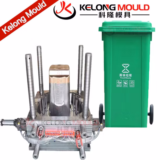 Plastic Garbage Cans Sanitation Trash Can Injection Mold