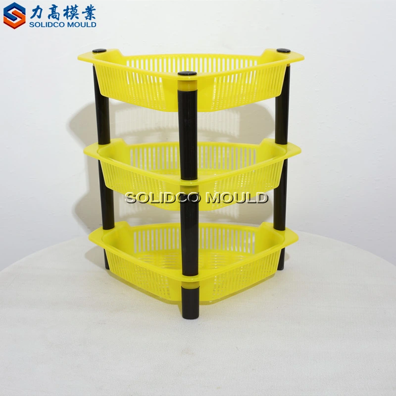 Laundry Baskets Plastic Molded Household Storage Basket Injection Mold