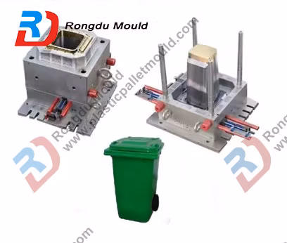 Plastic Household Appliance Trash Can Mould